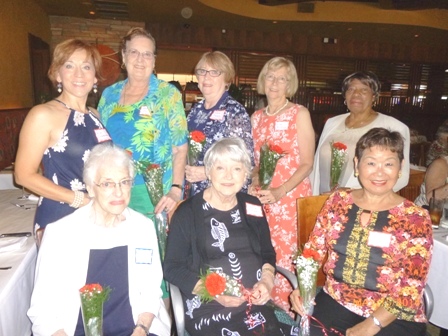 June 2014 Birthdays: (top left to bottom right) Kim Crookshanks Phyllis Zunk, Sheila Thomas, Linn Niehaus, Louise Tapper, Sheila Docherty, Clarice Drexler, Maria Hawke.